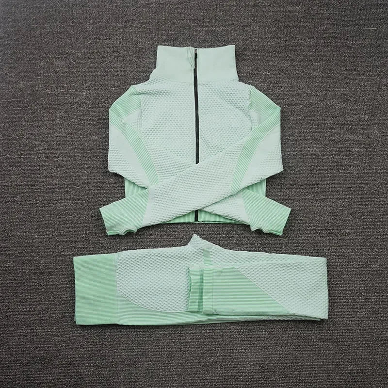 2/3PCS Seamless Yoga Sets