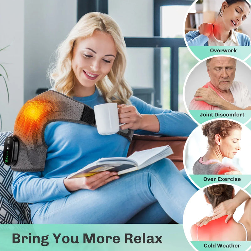 Electric Heating Shoulder Massage Belt