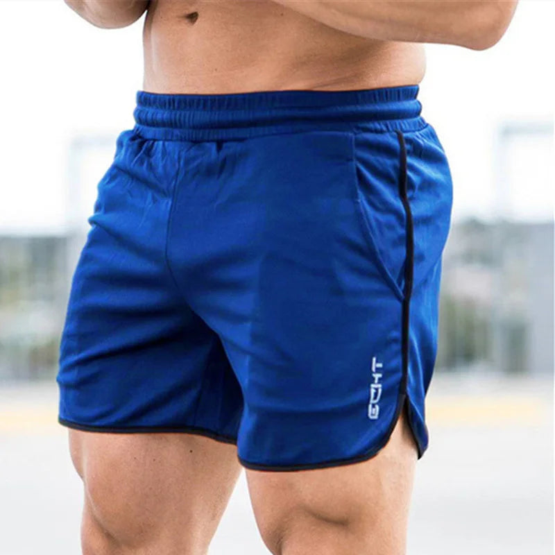 Gyms Workout Male Breathable Mesh shorts