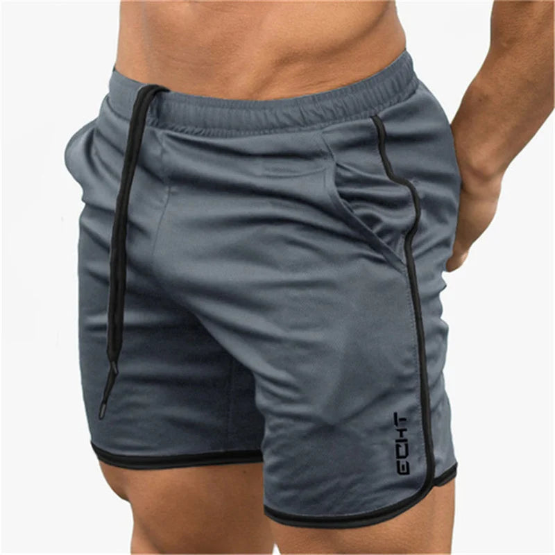 Gyms Workout Male Breathable Mesh shorts