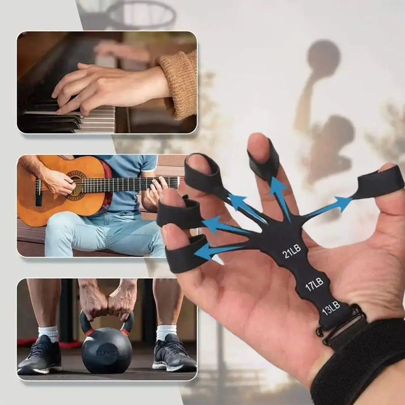 Silicone Finger Grip Strengthener