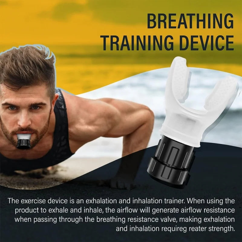 Adjustable Throat Breathing Exercise Device