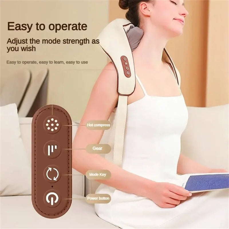 Electric Neck and Back Massager