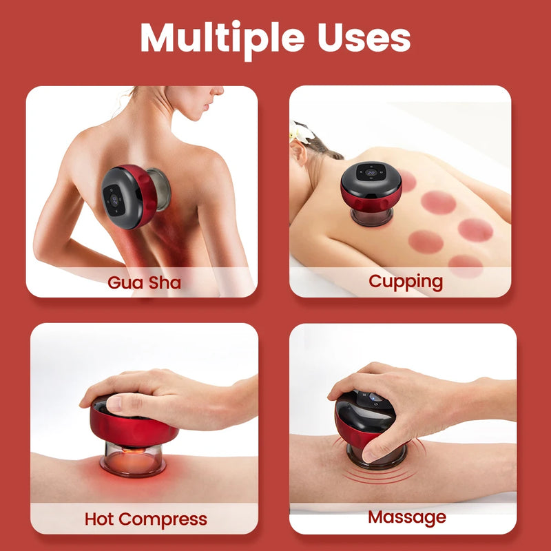 Recharge Electric Vacuum Cupping Therapy Set