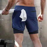 2 In 1 Compression Jogging Short Pant